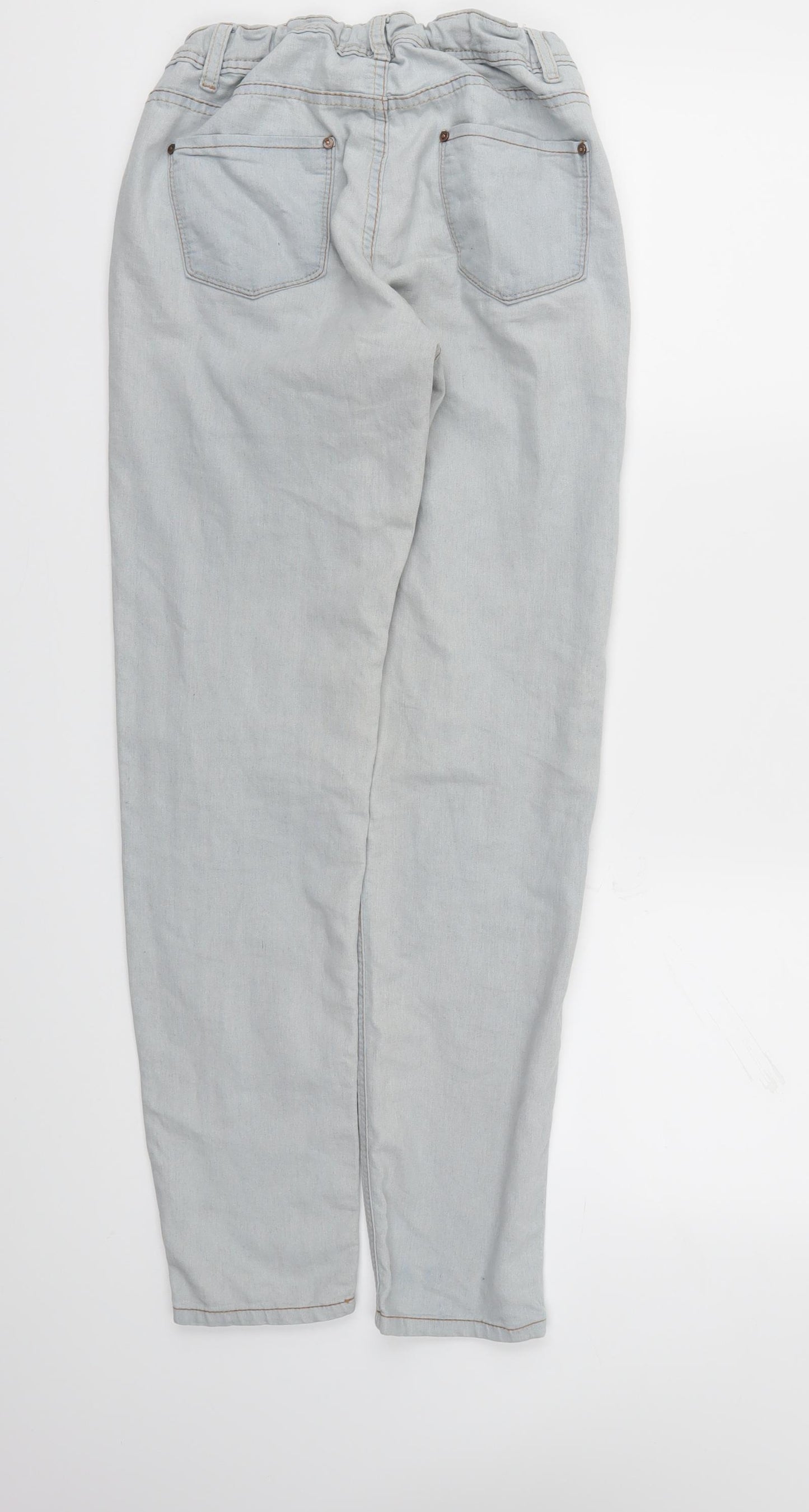 Preworn Womens Blue   Skinny Jeans Size 10 L29 in - Stretch waistband
