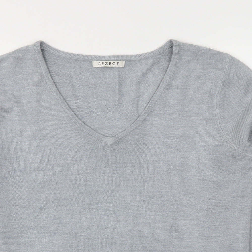 George Womens Grey   Pullover Jumper Size 12