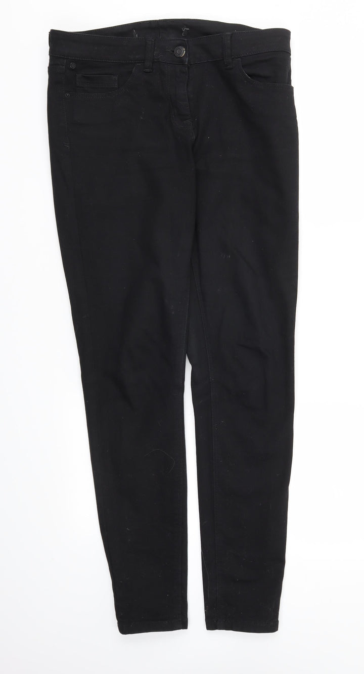 Preworn Womens Black   Skinny Jeans Size 34 L32 in