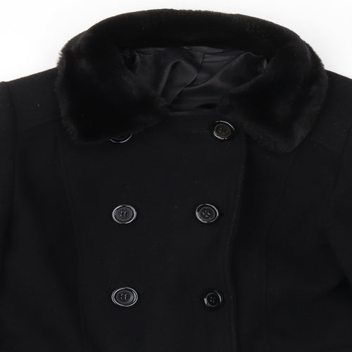 BHS Womens Black   Jacket Coat Size 14