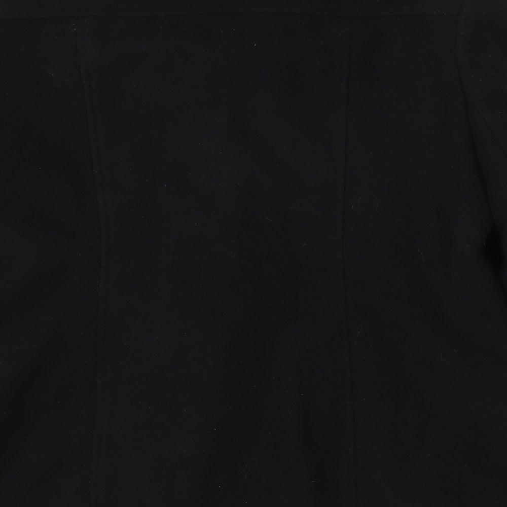 BHS Womens Black   Jacket Coat Size 14