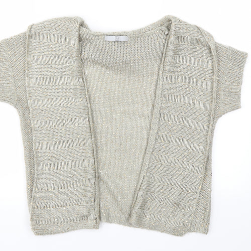 TU Womens Grey   Cardigan Jumper Size S
