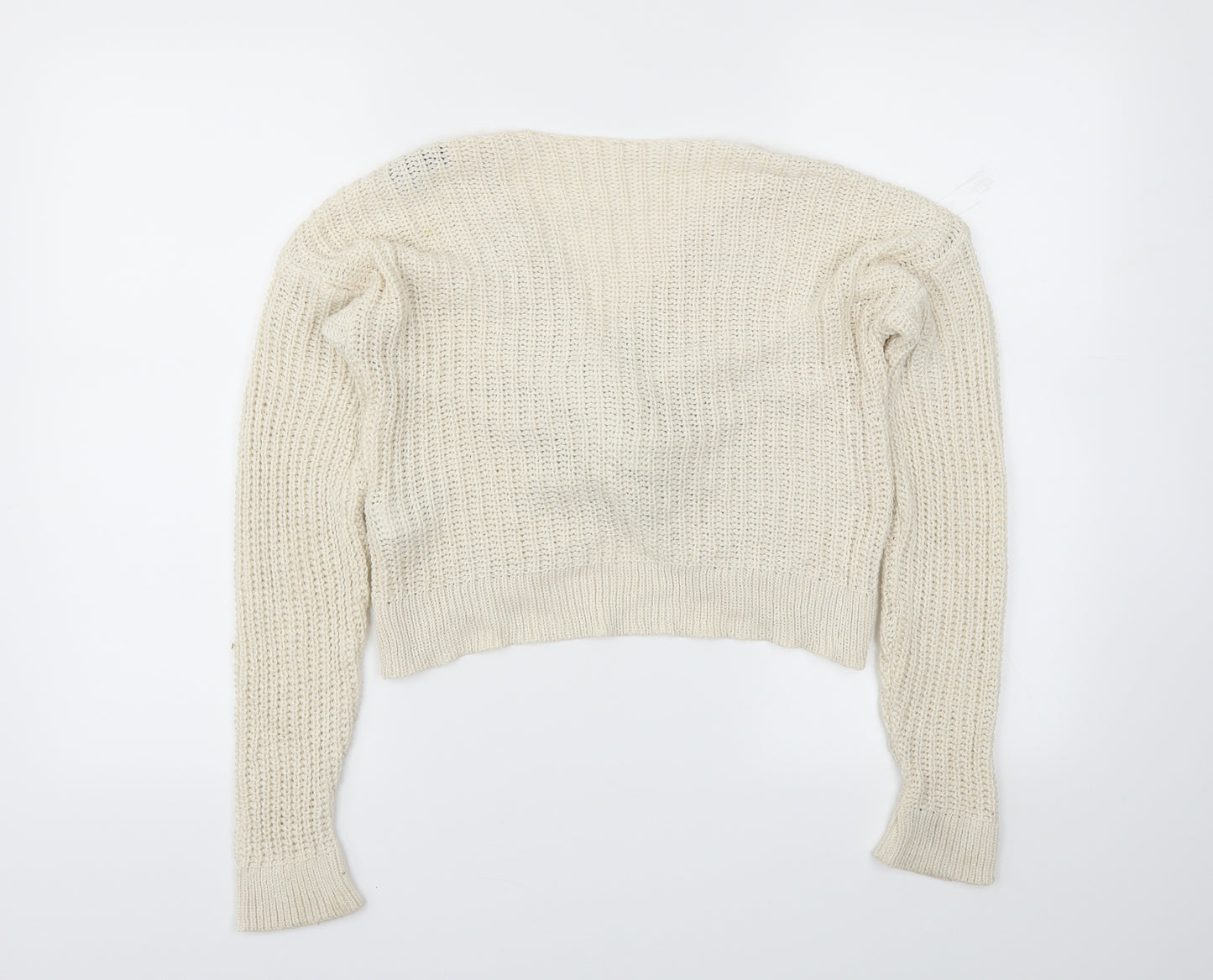 New Look Womens Ivory   Pullover Jumper Size S