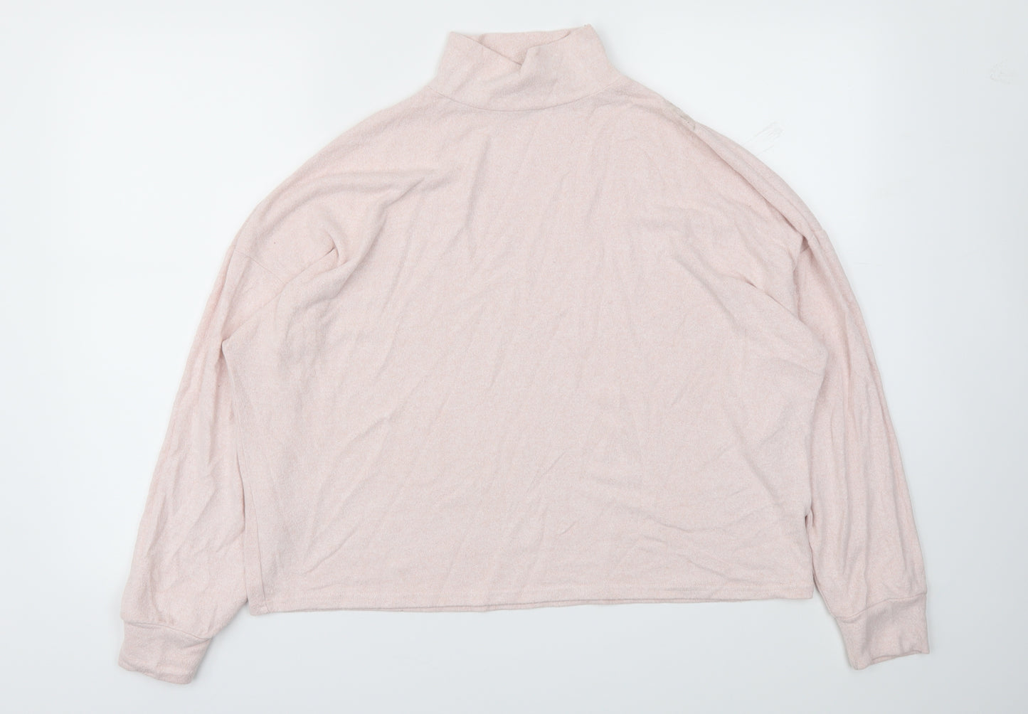 New Look Womens Pink   Pullover Jumper Size M