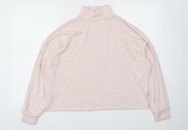 New Look Womens Pink   Pullover Jumper Size M