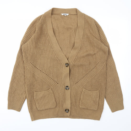 PEP&CO  Womens Brown   Cardigan Jumper Size 16