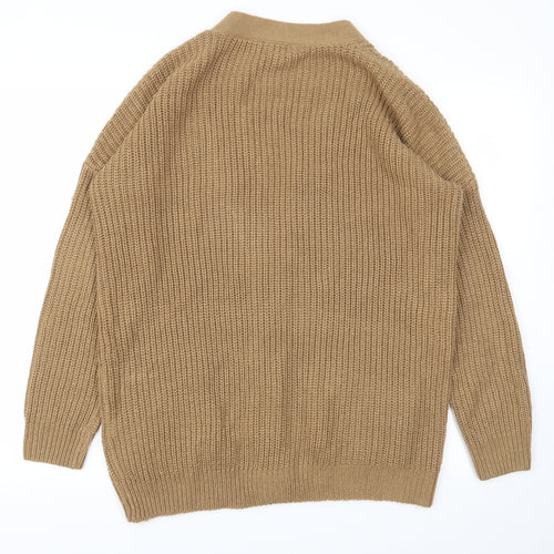 PEP&CO  Womens Brown   Cardigan Jumper Size 16