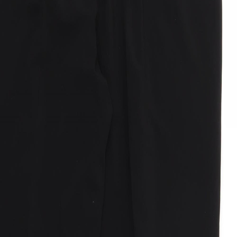 Preworn Womens Black   Trousers  Size 16 L28 in