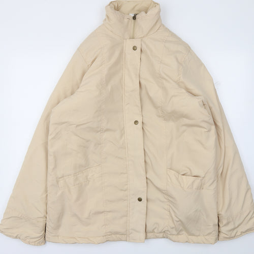 NEUVILLE  Womens Beige   Jacket Coat Size 14