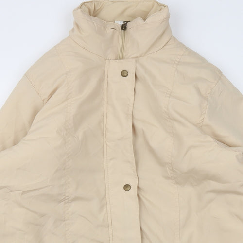 NEUVILLE  Womens Beige   Jacket Coat Size 14