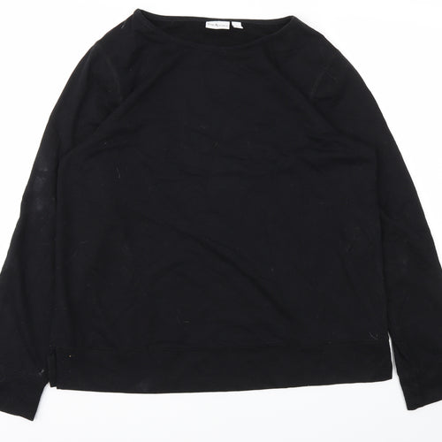 Kim Rogers Womens Black   Pullover Jumper Size L