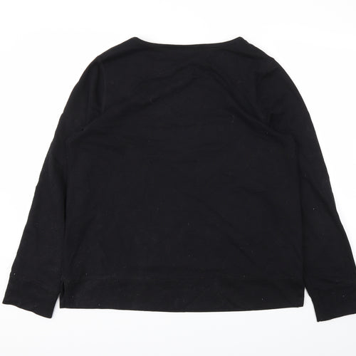 Kim Rogers Womens Black   Pullover Jumper Size L