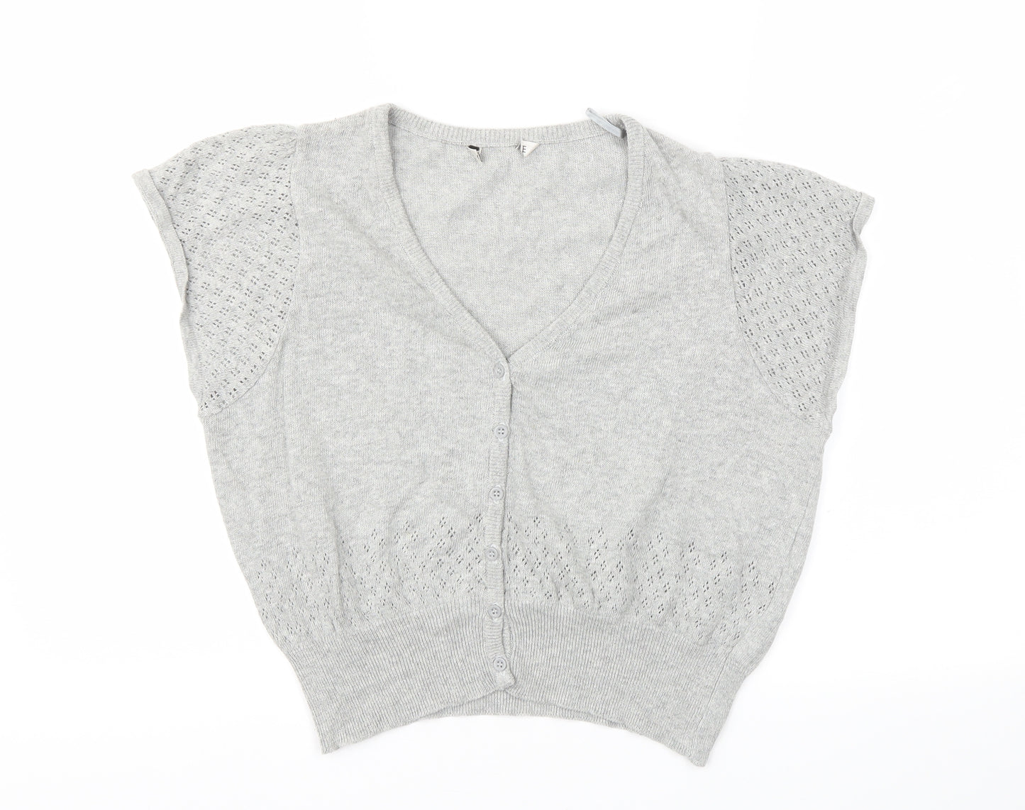 George Womens Grey   Cardigan Jumper Size 16