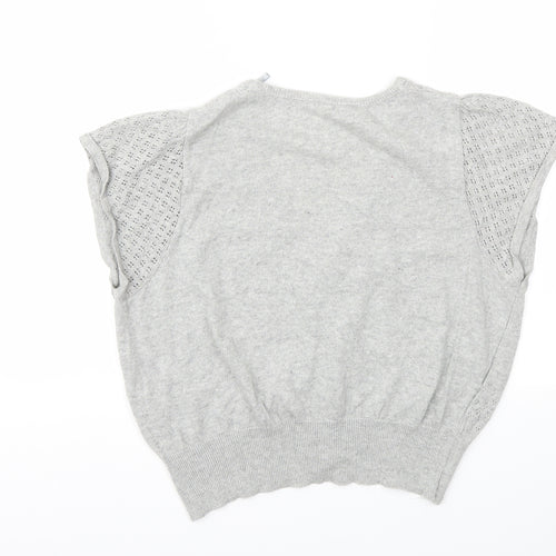 George Womens Grey   Cardigan Jumper Size 16