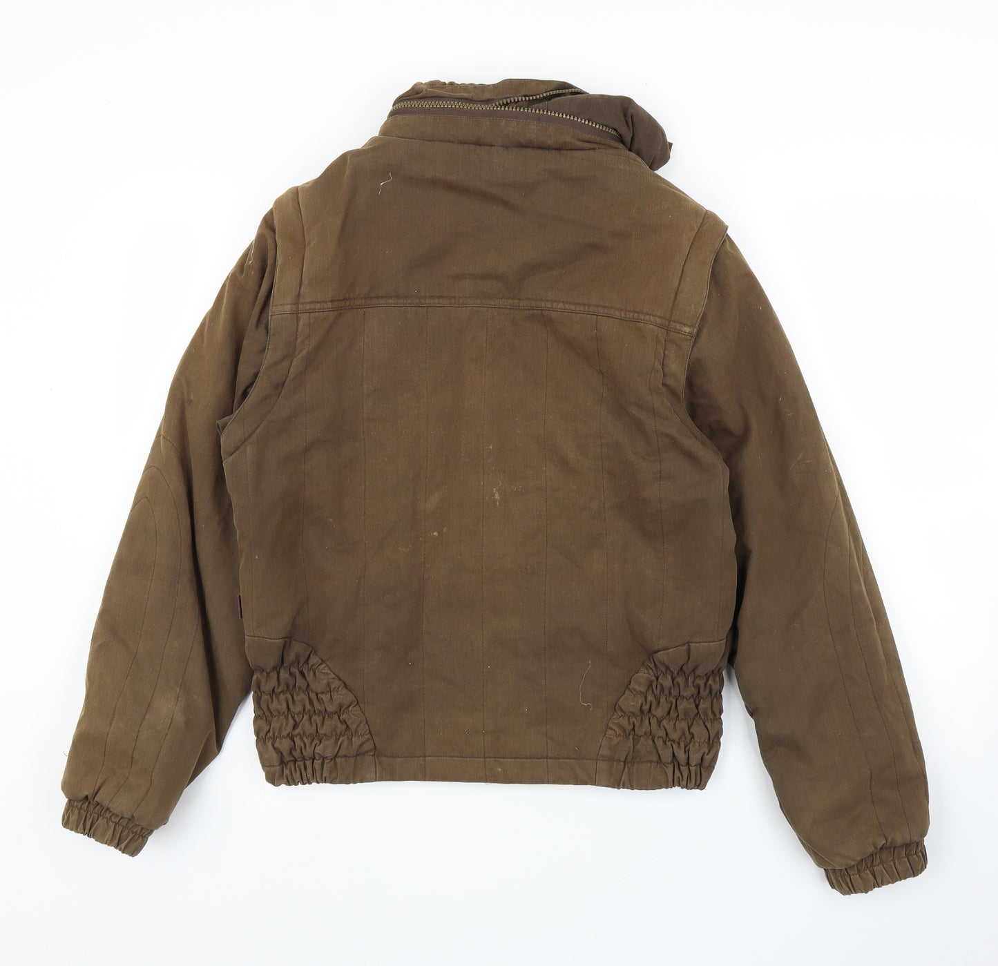 Kyra K Womens Brown   Bomber Jacket Coat Size M