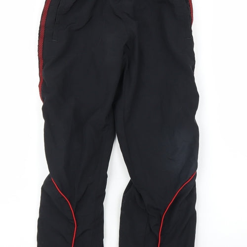 adidas Boys Black   Sweatpants Trousers Size 11 Years
