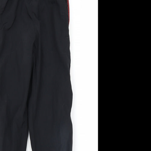 adidas Boys Black   Sweatpants Trousers Size 11 Years