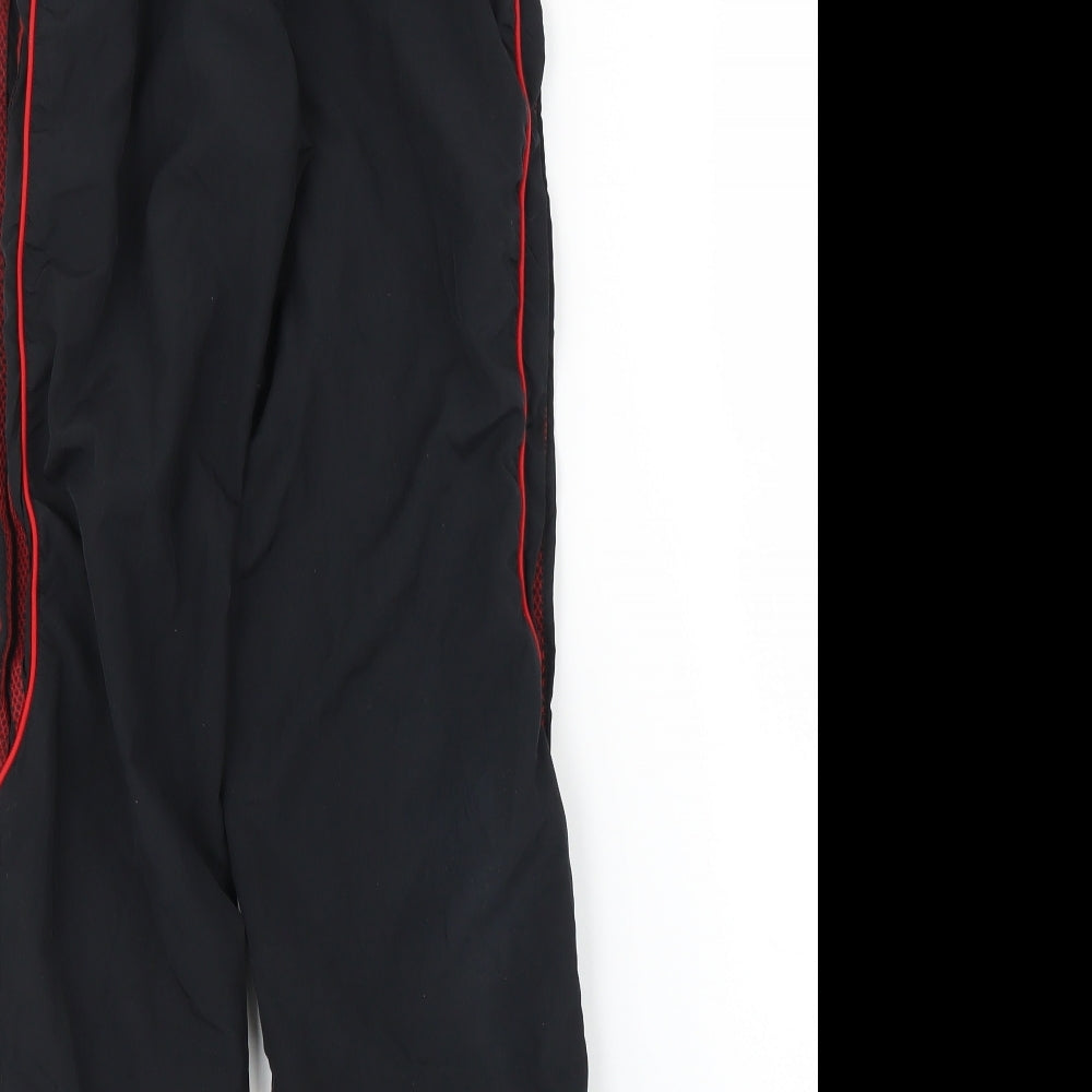 adidas Boys Black   Sweatpants Trousers Size 11 Years