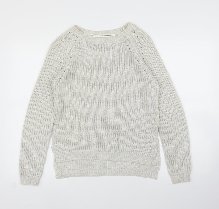Papaya Womens Beige Pullover Jumper Size S