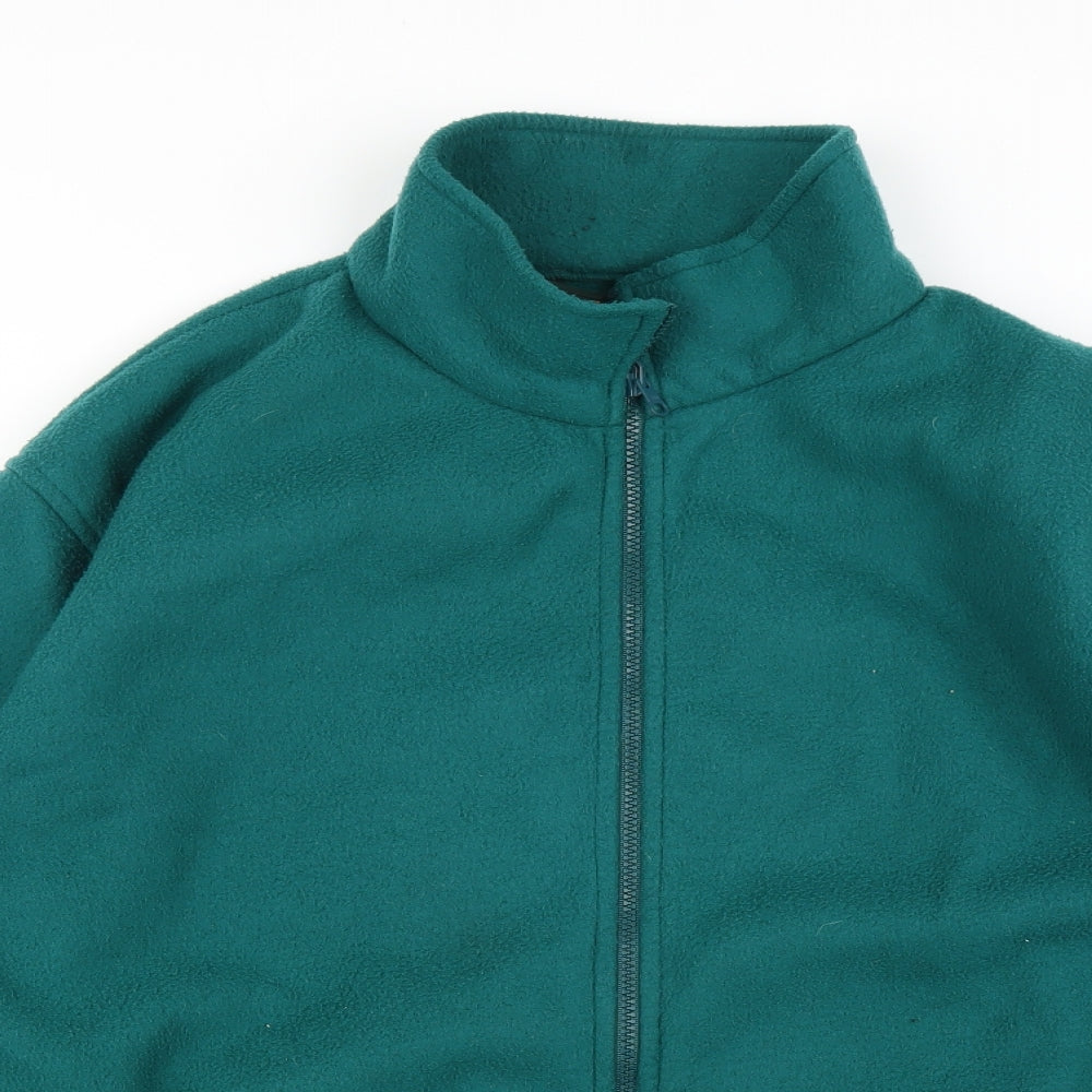 Regatta Mens Green  Fleece Full Zip Jumper Size L
