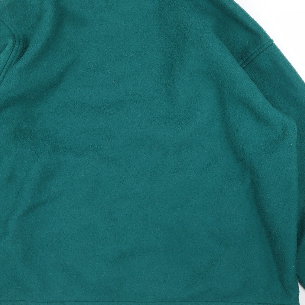Regatta Mens Green  Fleece Full Zip Jumper Size L