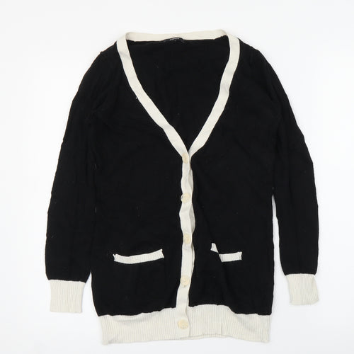 Papaya Womens Black   Cardigan Jumper Size 10