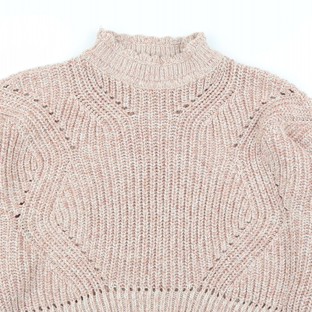 New Look Womens Pink   Pullover Jumper Size M