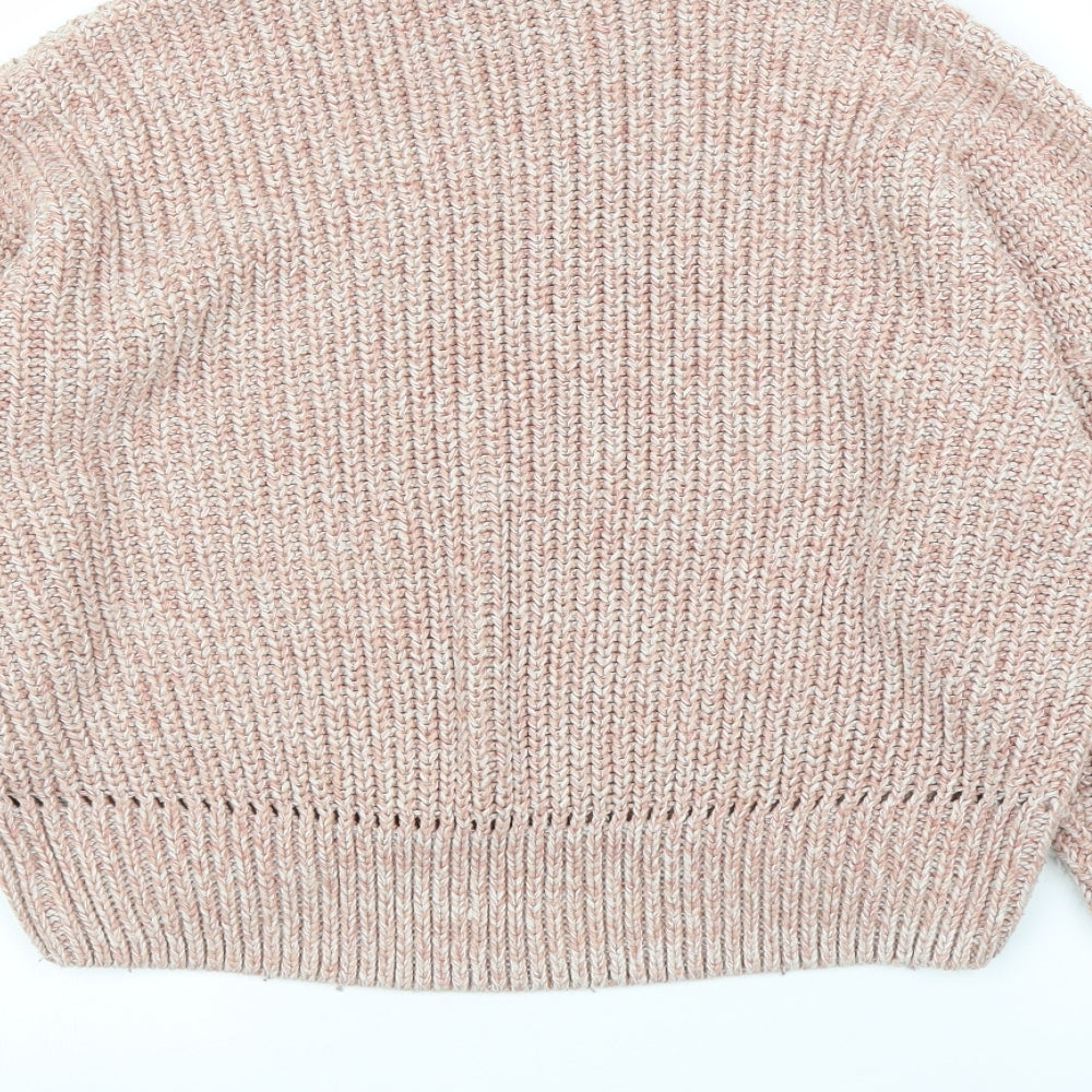 New Look Womens Pink   Pullover Jumper Size M