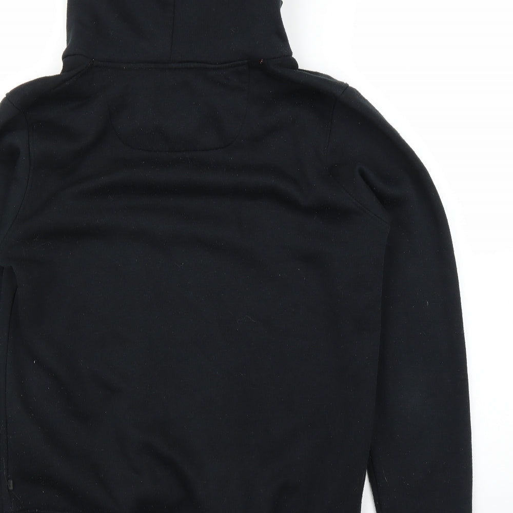 Pink Soda Sport Womens Black   Pullover Hoodie Size 12