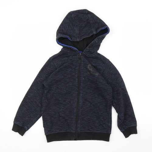 Matalan Boys Blue   Full Zip Hoodie Size 8 Years