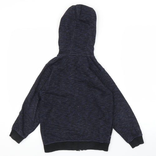 Matalan Boys Blue   Full Zip Hoodie Size 8 Years