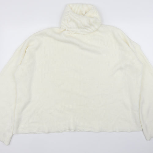I SAW IT FIRST Womens White   Pullover Jumper Size S