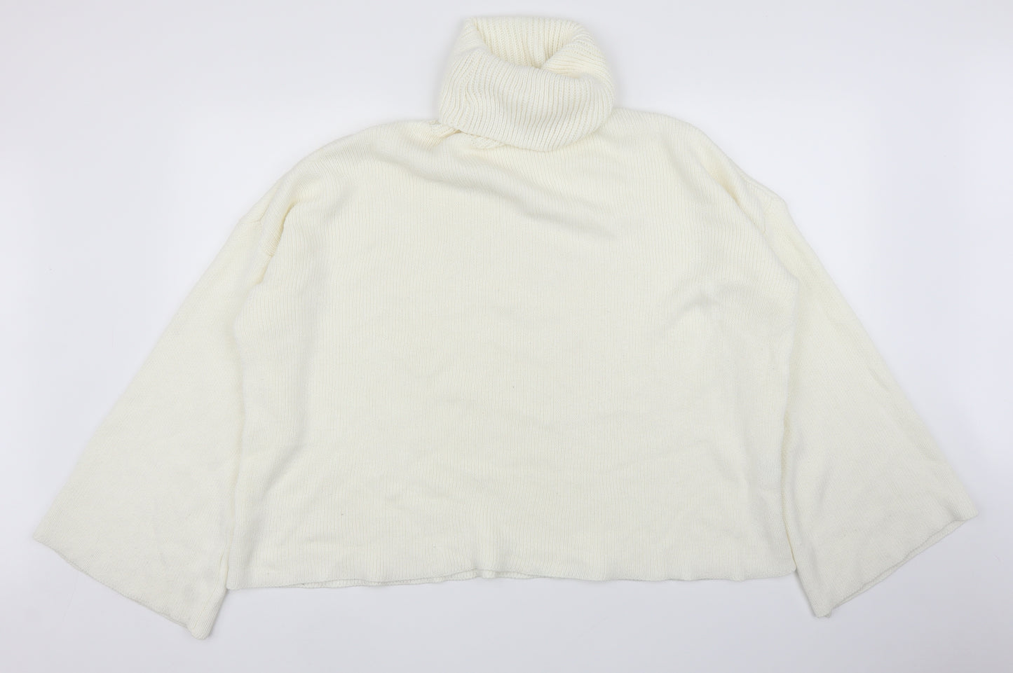 I SAW IT FIRST Womens White   Pullover Jumper Size S