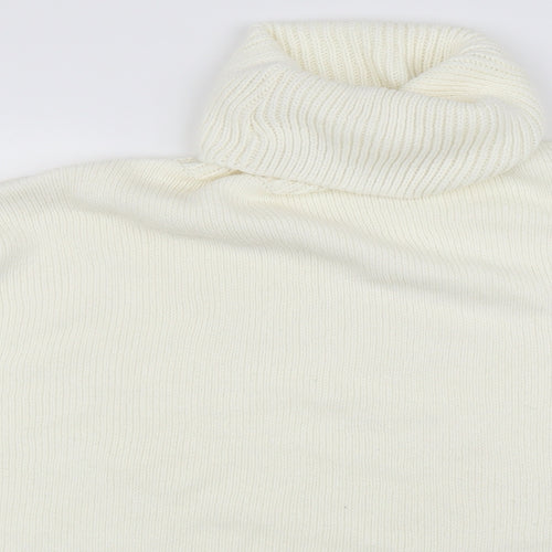 I SAW IT FIRST Womens White   Pullover Jumper Size S