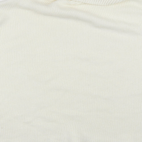 I SAW IT FIRST Womens White   Pullover Jumper Size S