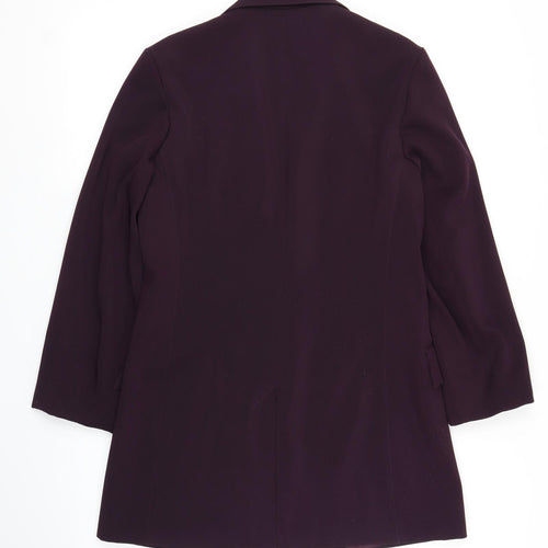 Wallis Womens Purple   Jacket  Size 10