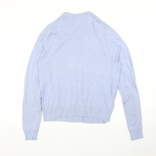 M&S Womens Blue   Cardigan Jumper Size 14