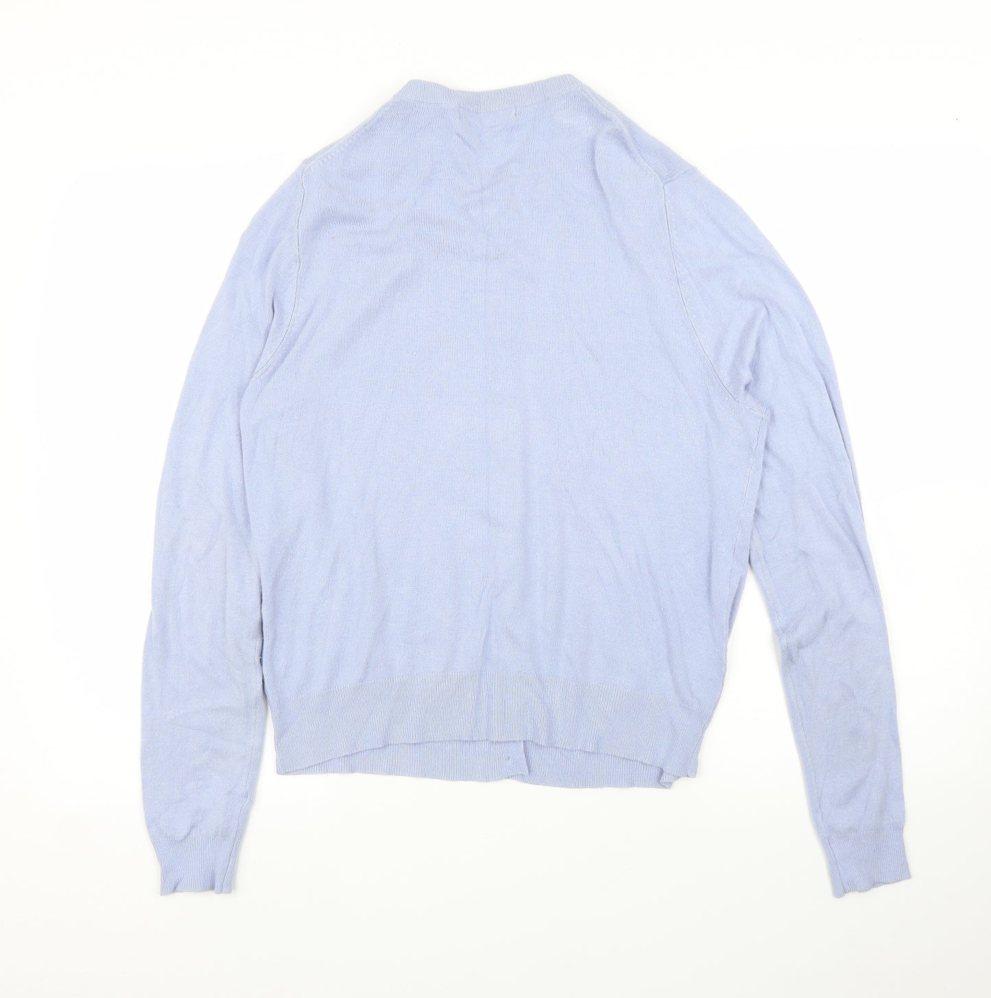 M&S Womens Blue   Cardigan Jumper Size 14