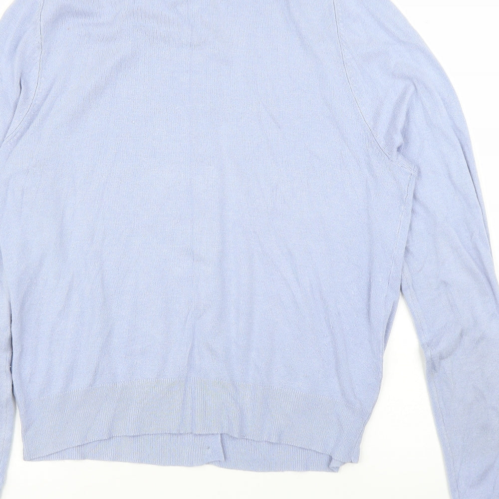 M&S Womens Blue   Cardigan Jumper Size 14