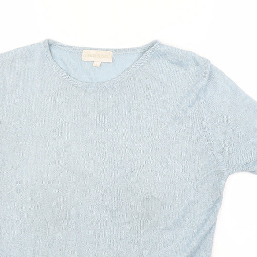 Le Maglie Womens Blue   Basic Blouse Size S