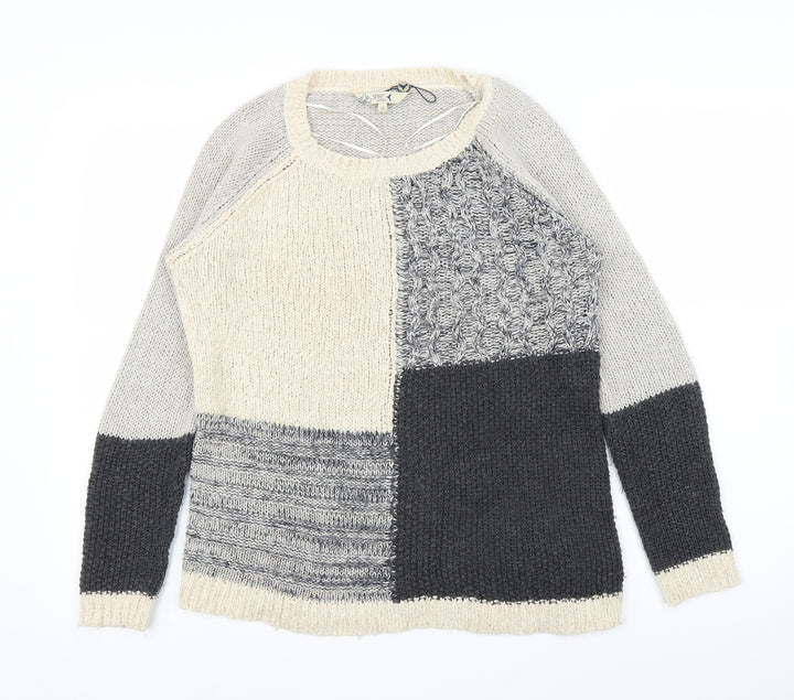 M&Co Womens Beige   Pullover Jumper Size 12