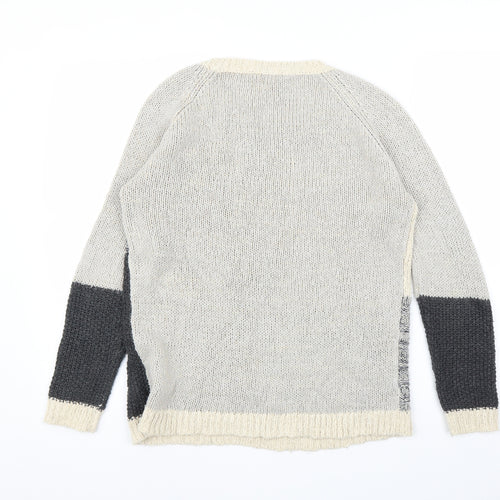 M&Co Womens Beige   Pullover Jumper Size 12