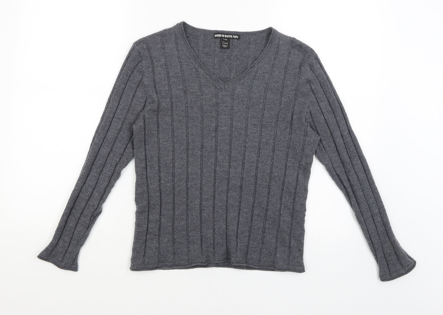 Drykorn Womens Grey   Pullover Jumper Size 2XL