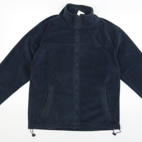 Marca Mens Blue   Full Zip Jumper Size M
