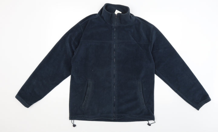 Marca Mens Blue Full Zip Jumper Size M