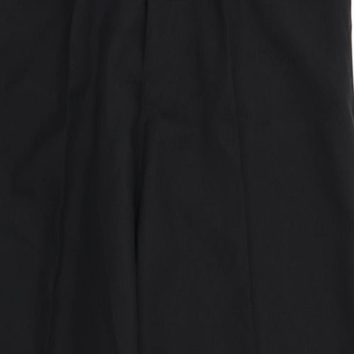 Preworn Womens Black   Dress Pants Trousers Size 16 L29 in