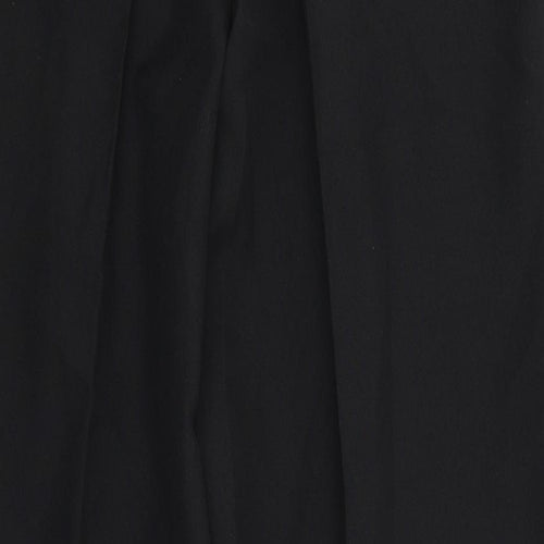 Preworn Womens Black   Dress Pants Trousers Size 16 L29 in