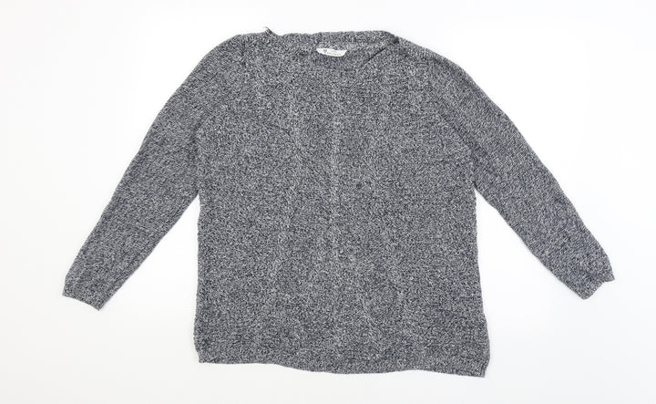 BHS Womens Blue Pullover Jumper Size 14