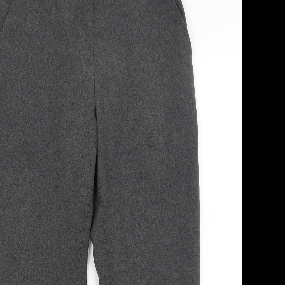 Bonmarche Womens Grey   Dress Pants Trousers Size 10 L25 in