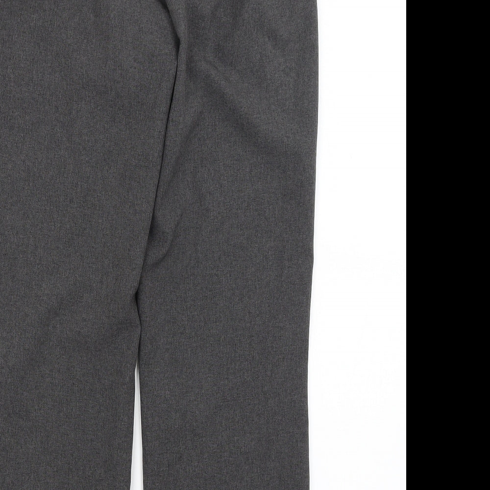 Bonmarche Womens Grey   Dress Pants Trousers Size 10 L25 in